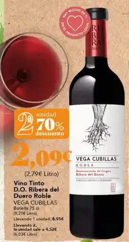 Gadis Vega cubillas - vino tinto d.o. ribera del duero roble oferta