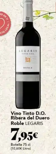 Gadis Legaris - vino tinto d.o. ribera del duero oferta