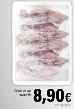 Cash Ifa Calamar del cabo mediano kilo oferta