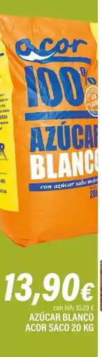 Cash Ifa Azúcar blanco acor saco 20 kg oferta