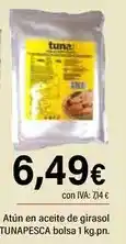 Cash Ifa Atun en aceite de girasol bolsa oferta