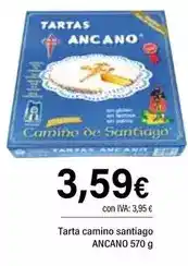 Cash Ifa Santiago - tarta camino oferta