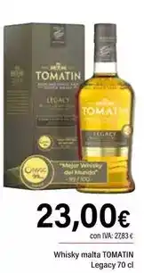 Cash Ifa Malta - whisky legacy oferta