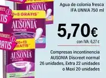 Cash Ifa Ifa unnia - agua de colonia fresca oferta