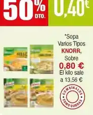 Masymas Knorr - sopa oferta