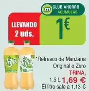 Masymas Trina - refresco de manzana original o zero oferta