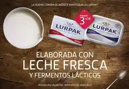 Masymas Lurpak - elaborada con leche fresca oferta