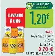Masymas Kas - naranja o limon o zero oferta