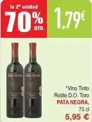 Masymas Pata negra - vino tinto roble d.o. toro oferta