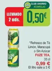 Masymas Fuze tea oferta