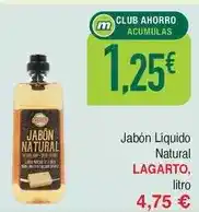 Masymas Lagarto - jabon liquido natural oferta