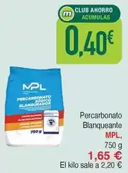 Masymas Mpl - percarbonato blanqueante oferta
