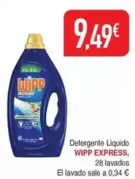 Masymas Wipp express - detergente liquido oferta