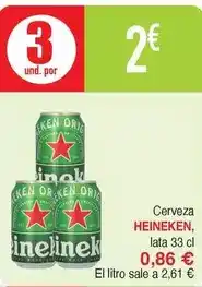Masymas Heineken - cerveza oferta