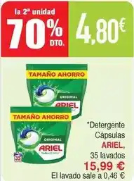 Masymas Ariel - detergente capsulas oferta