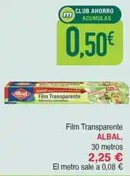 Masymas Albal - film transparente oferta