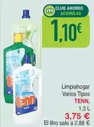 Masymas Tenn - limpiahogar varios tipos oferta