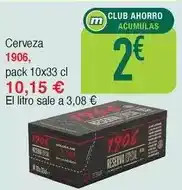 Masymas 1906 - cerveza oferta