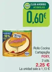Masymas Foxy - rollo cocina cartapaglia oferta