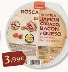Masymas Rosca de jamon curado y queso oferta