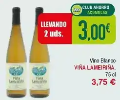 Masymas Blanco - vino oferta