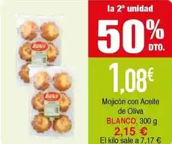 Masymas Blanco - mojcon con aceite de oliva oferta