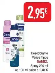 Masymas Sanex - desodorante oferta