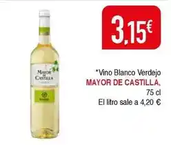 Masymas Mayor de castilla - vino blanco verdejo oferta