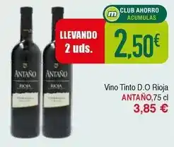 Masymas De antaño - vino tinto d.o. rioja oferta