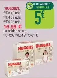 Masymas Huggies - tv 40 uds oferta