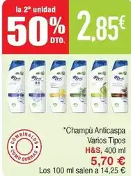 Masymas H&s - champú anticaspa oferta