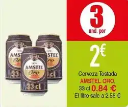 Masymas Amstel - cerveza tostada oferta