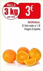 Masymas Solo - naranja oferta