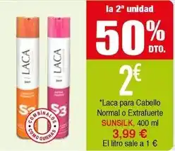 Masymas Sunsilk - laca para cabello normal o extrafuerte oferta