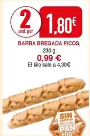 Masymas Barra bregada picos oferta