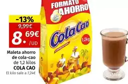 Maskom Supermercados Cola cao - maleta ahorro de cola-cao oferta