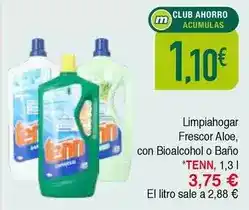 Masymas Tenn - limpiahogar frescor aloe, con bioalcohol o bano oferta