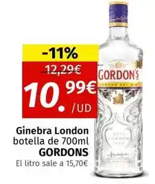 Maskom Supermercados Gordon's - ginebra london oferta