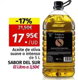 Maskom Supermercados Intenso - aceite de oliva suave o oferta