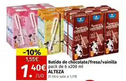 Maskom Supermercados Alteza - batido de chocolate/fresa/vainilla oferta