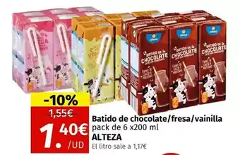 Maskom Supermercados Alteza - batido de chocolate/fresa/vainilla oferta