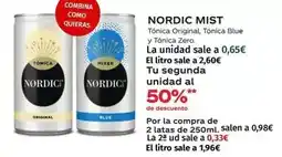 Maskom Supermercados Nordic mist - tonica original oferta