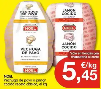 CashDiplo Noel - pechuga de pavo o jamon cocido receta clasica oferta