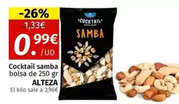 Maskom Supermercados Alteza - cocktail samba oferta
