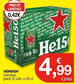 CashDiplo Heineken - cerveza oferta