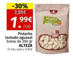Maskom Supermercados Alteza - pistacho tostado aguasal oferta