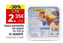 Maskom Supermercados El quijote - dulce membrillo sin azucar oferta
