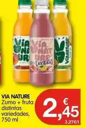 CashDiplo Nature - zumo + fruta distintas oferta