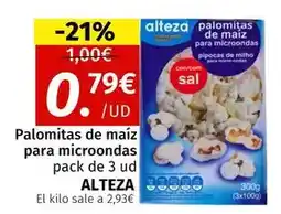 Maskom Supermercados Alteza - palomitas de maiz para microondas oferta