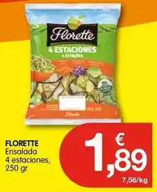 CashDiplo Florette - ensaladas oferta